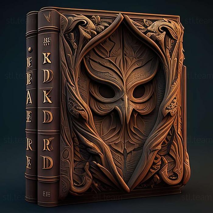 3D model The Dark Eye Book of Heroes game (STL)
